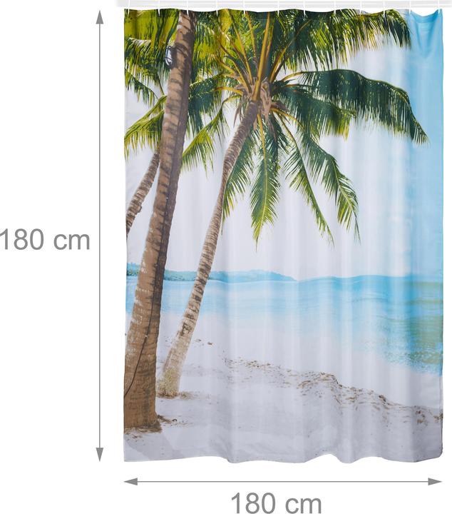 Produktbild Relaxdays Duschvorhang (180 x 180 cm)