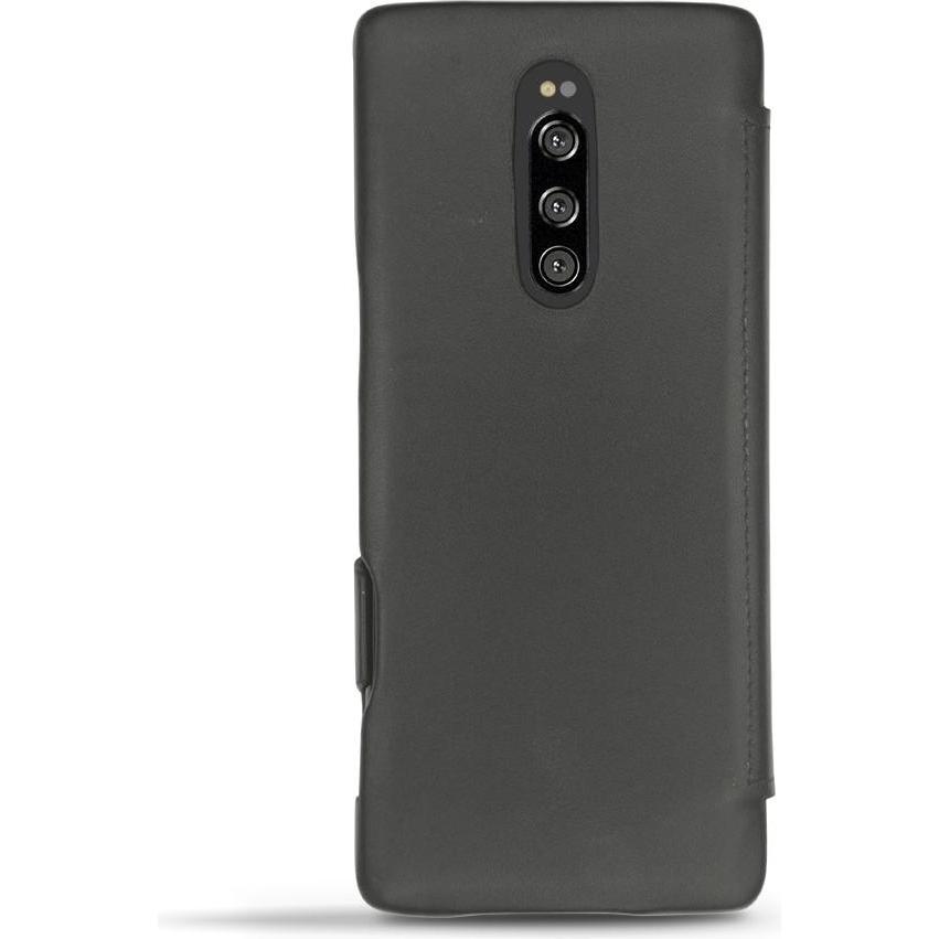 Thumbnail - Noreve Lederschutzhülle horizontal (Sony Xperia 1), Smartphone Hülle, Rot