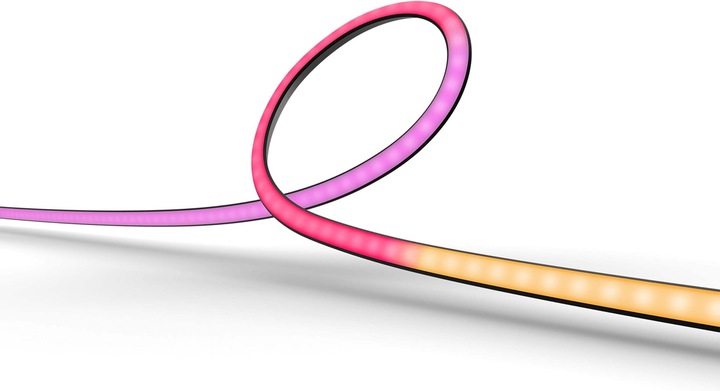 Actual product image Philips Hue Play Gradient Lightstrip 65" (RGBW, 254 cm, Indoor)