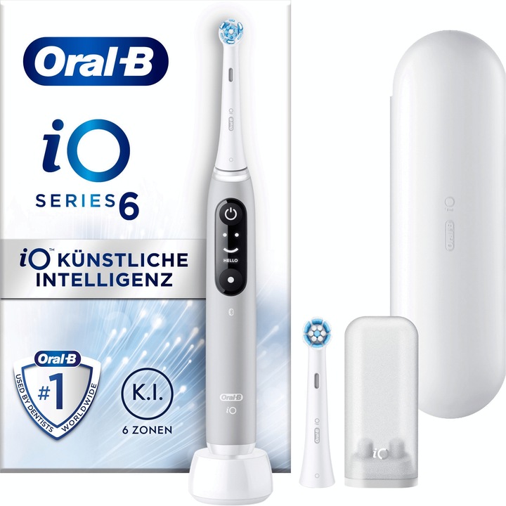 Actual product image Oral-B iO 6 + Sensitive (Oscillating toothbrush)