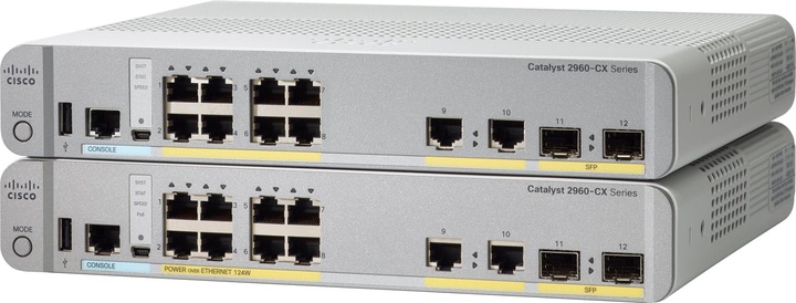 Actual product image Cisco Catalyst 2960-CX (8 Ports)