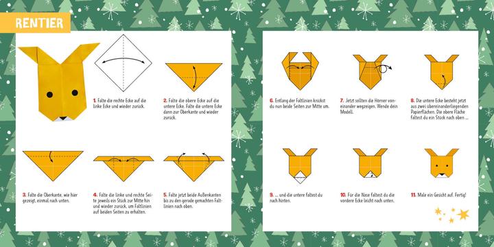 Actual product image 88 x Origami Kids – Weihnachten (German, Thade Precht, 2023)