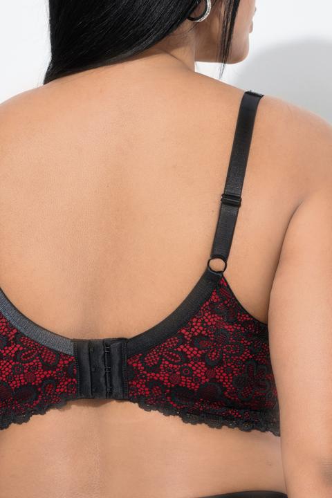 Actual product image TruYou Layered Lace Panel Bralette (85 E)
