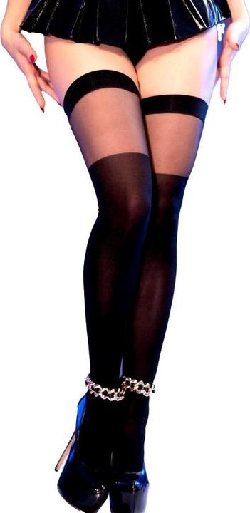 Chilirose - CR 4887 SCHWARZE OBERSCHENKELSTRÃoeMPFE GRÃ–SSE S/L (L, S)