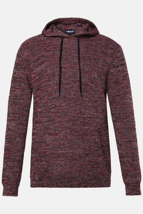 Produktbild Men+ Kapuzen-Pullover, Strick Hoodie, Melangestrick (L)