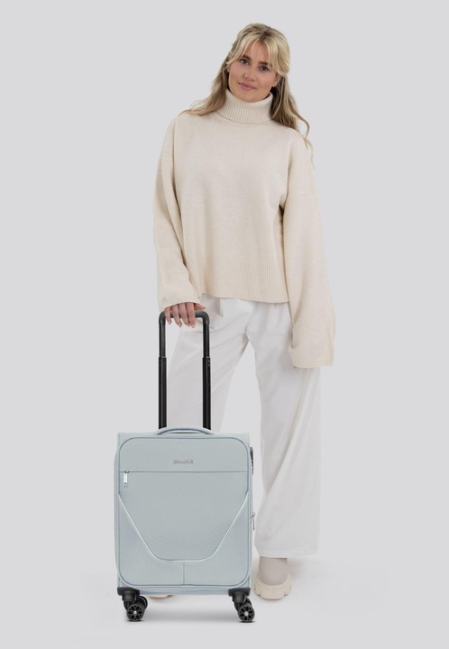 Immagine prodotto Stratic carrello cabina taska a 4 ruote S 55 cm con piega ad espansione (41 l, Bagaglio a mano (fino a 50 litri))