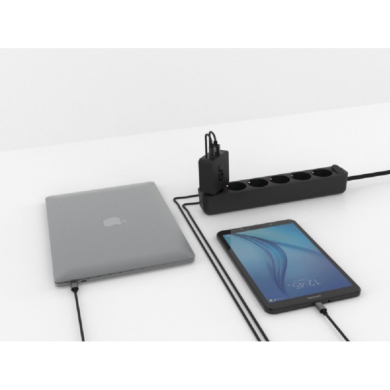 Thumbnail - GreenCell Cell CHAR10 Ladegerät für Mobilgeräte Indoor (45 W), USB Ladegerät, Schwarz