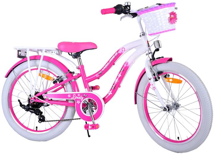 Actual product image Volare Lovely Kinderfiets - Meisjes - 20 inch - Roze - 7 versnellingen (20")