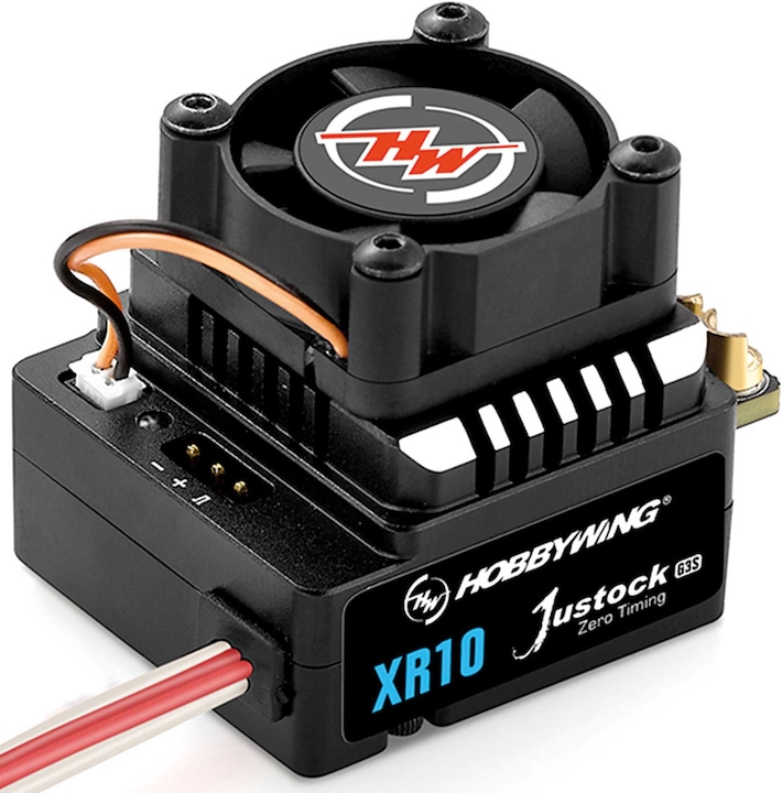 Produktbild Hobbywing Xerun XR10 Justock G3S Brushless Regler 60A, 2s-3 LiPo, BEC 4A