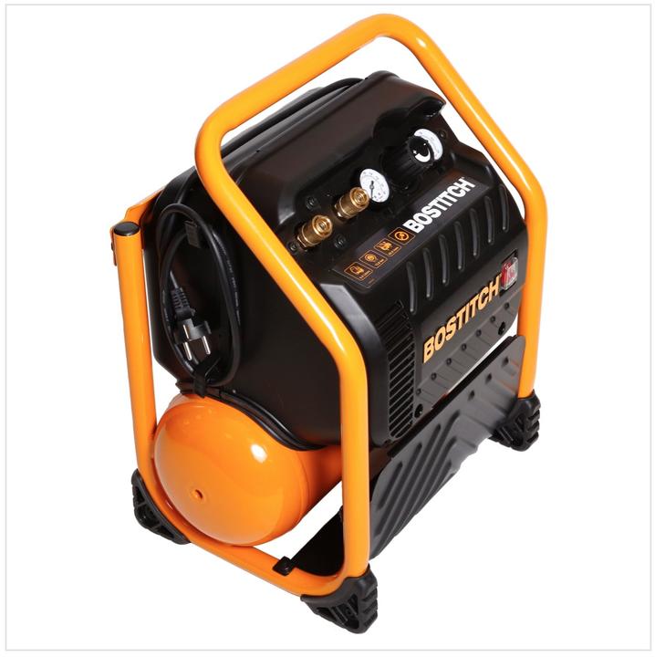 Productafbeelding Bostitch RC10SQ-E Bouwplaatscompressor 9,4 liter / 1,5 pk / 13,78 bar / 230 V uiterst stil (9.40 l, 13.78 bar)