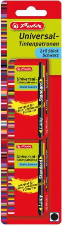Produktbild Herlitz 10412088 Ersatzmine (e) (5 Stück, Schwarz)