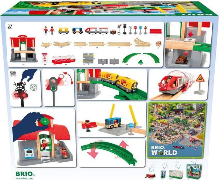 Produktbild Brio Grosses City Bahnhof Set