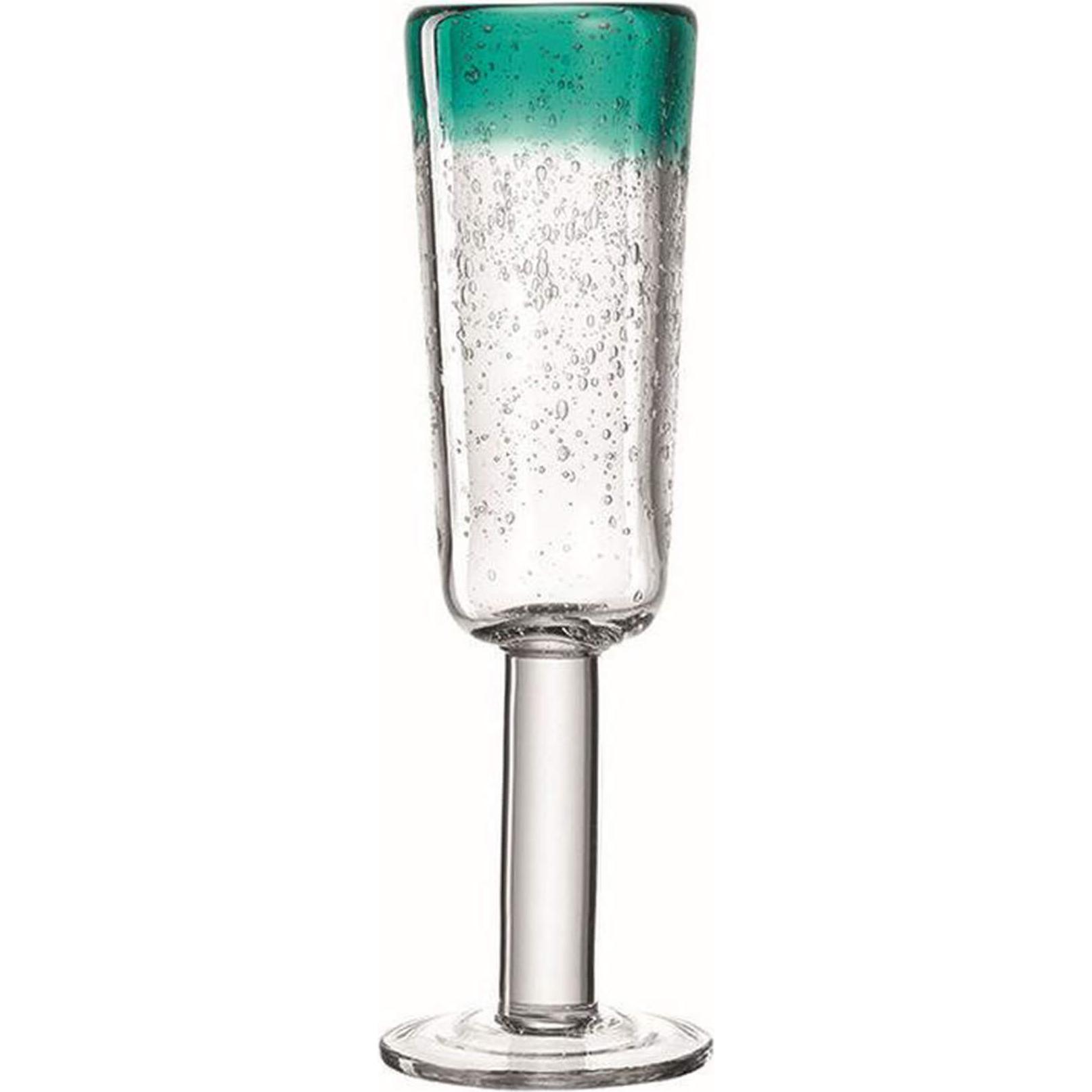 Leonardo Sektglas Burano, Weingläser, Türkis