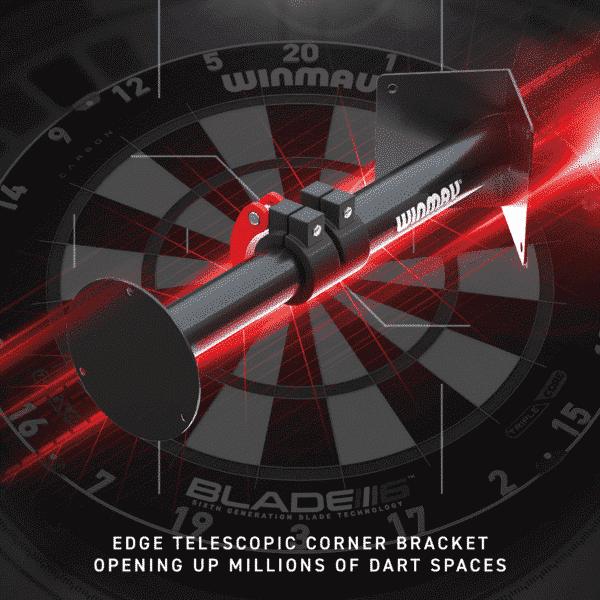 Image du produit Winmau Edge Corner Bracket, support mural d'angle 8419
