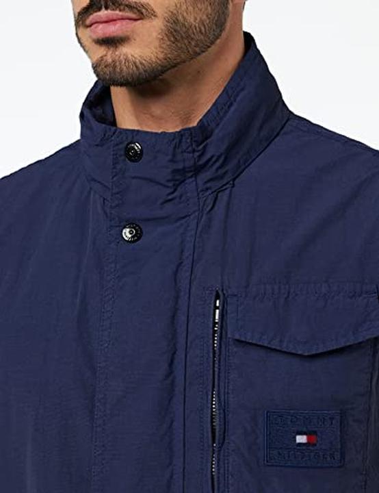 Productafbeelding Tommy Hilfiger Geweven jassen, Iconisch design, Waterafstotend en comfortabel (L)