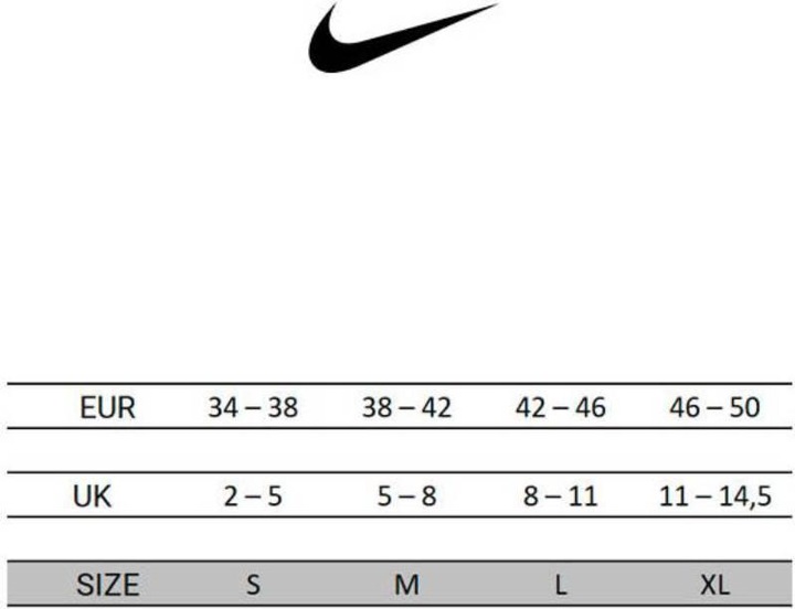 Produktbild Nike Dreierpack Socken (3er Pack, 42 - 46)