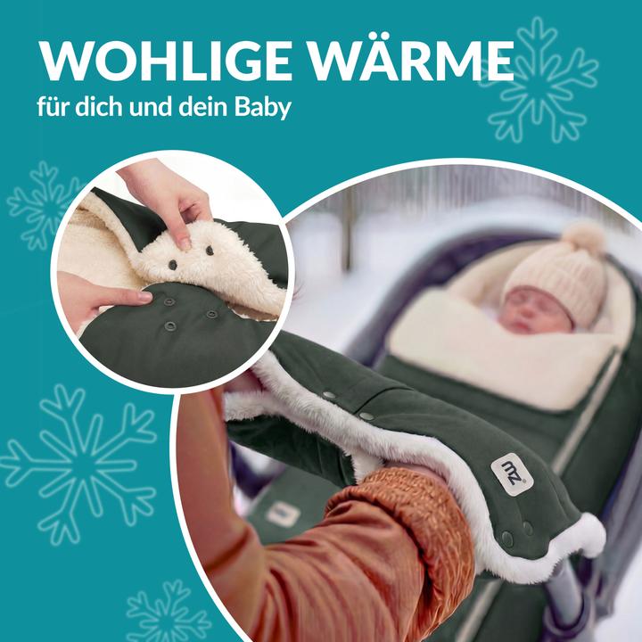 Actual product image Monzana Baby footmuff
