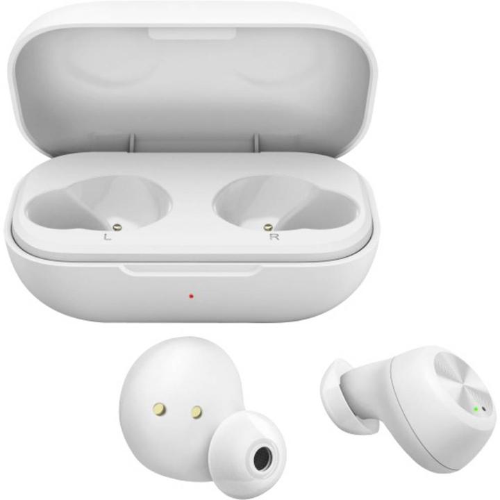 Productafbeelding Thomson WEAR7701W Bluetooth® Hoofdtelefoon, In-Ear, Echt Draadloos, Microfoon, Wit (4 h, Draadloze)