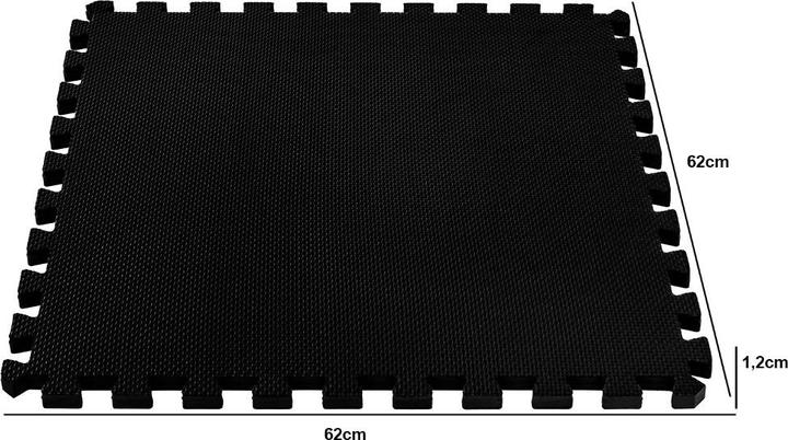 Produktbild Monzana Bodenschutzmatte schwarz