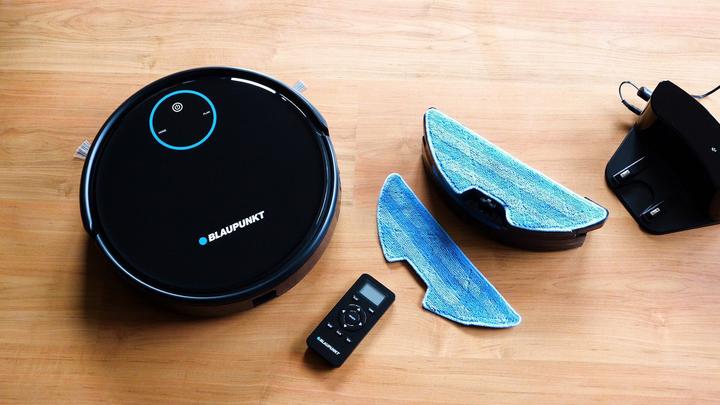 Actual product image Blaupunkt Vacuum cleaner - robot RVC701, Black (1200 Pa)