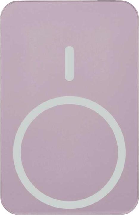 Actual product image Emos Powerbank WI 1046, 10 000 mAh, 20 W+Wireless, lachs (10000 mAh, 20 W, 38.50 Wh)