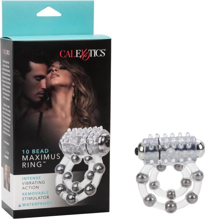 Produktbild CalExotics Maximus Penisring mit vibrierenden Perlen (5 cm)