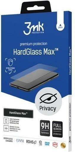 Actual product image 3MK HardGlass Max Privacy iPhone 7/8 czarny/black Fullscreen Glass Privacy (Apple iPhone 7)