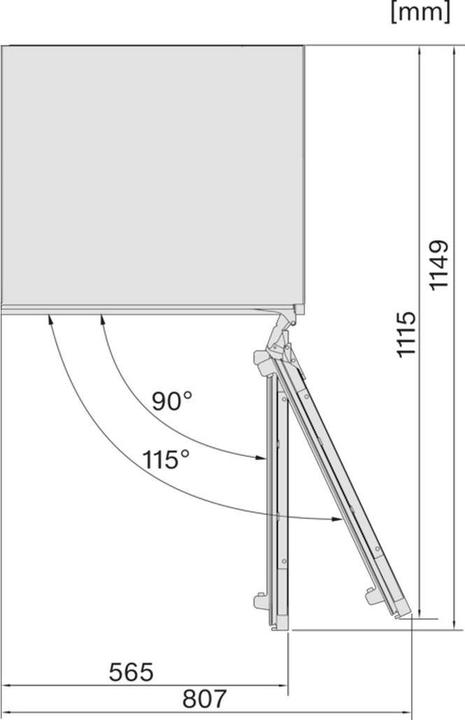 Produktbild Miele KU 7015 D (127 l)