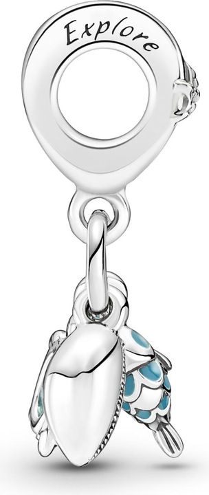 Immagine prodotto Pandora Pesce Tartaruga marina Cozza (Argento 925, Smalto)