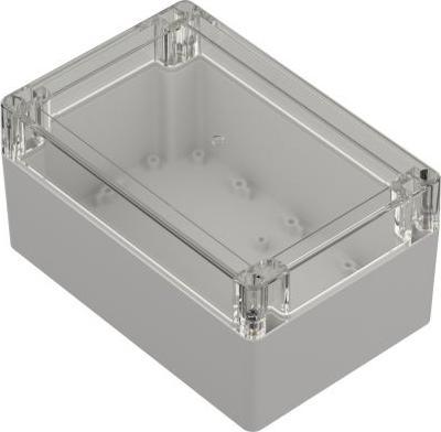 Produktbild RS PRO Universalgehäuse ABS Hellgrau IP65 Breite 180 mm Höhe 90 mm Länge 120 mm