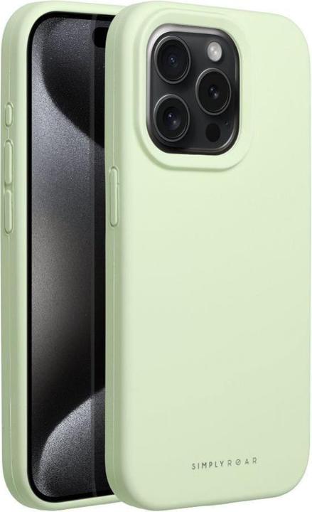 Produktbild Roar Back panel cover case CLOUD SKIN for IPHONE 15 Pro Light green (Apple iPhone 15 Pro)