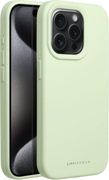 Image du produit Roar Back panel cover case CLOUD SKIN for IPHONE 15 Pro Light green (Apple iPhone 15 Pro)