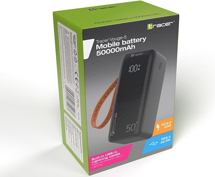Actual product image Tracer 47370 Vouge-5 50000mAh (50000 mAh, 20 W)
