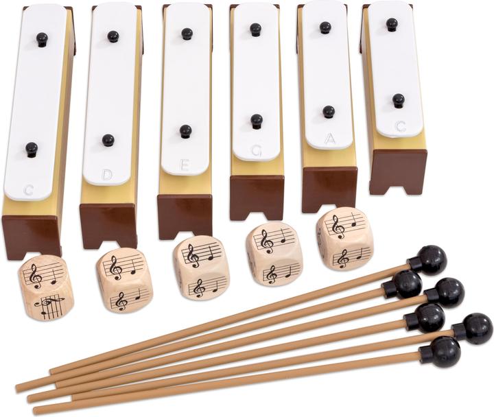 Actual product image Betzold Musik 6 large alto sound blocks (Percussion)