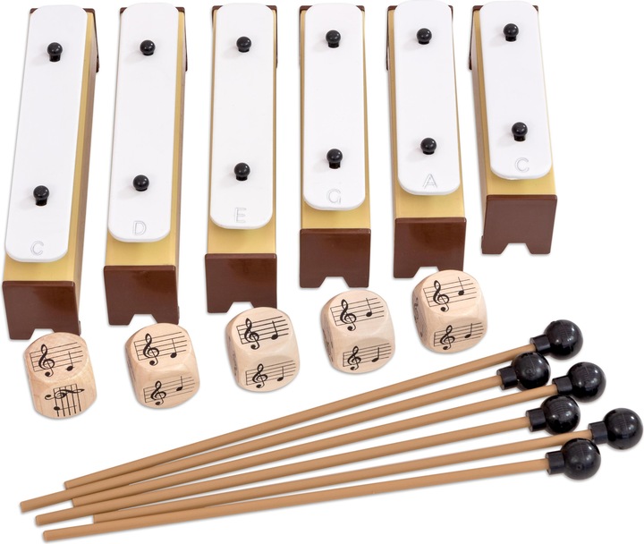 Produktbild Betzold Musik 6 grosse Alt-Klangbausteine (Perkussion)