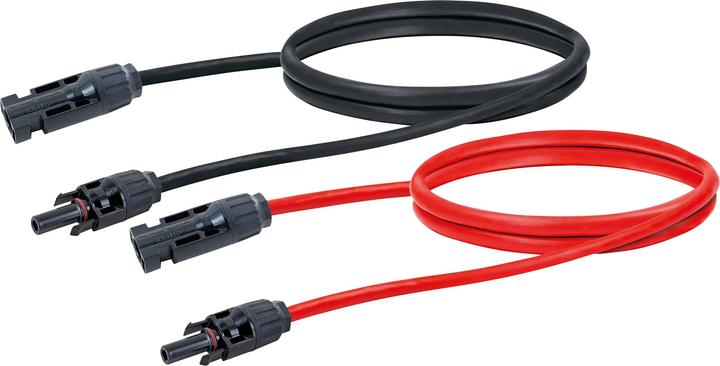 Actual product image Schwaiger Extension cable set 2x 1m (Solar connector)