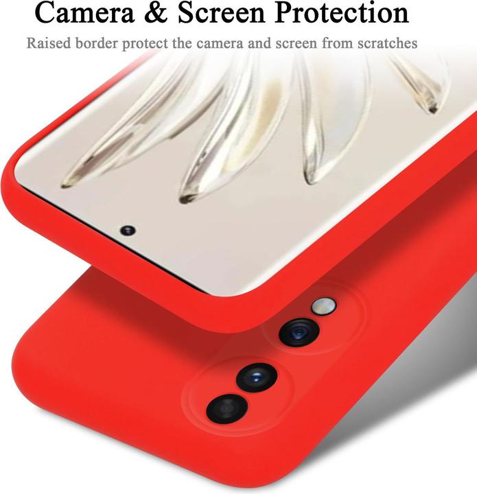 Image du produit Cadorabo Coque pour Honor 70 TPU Liquid Silicone Case (LG F70)