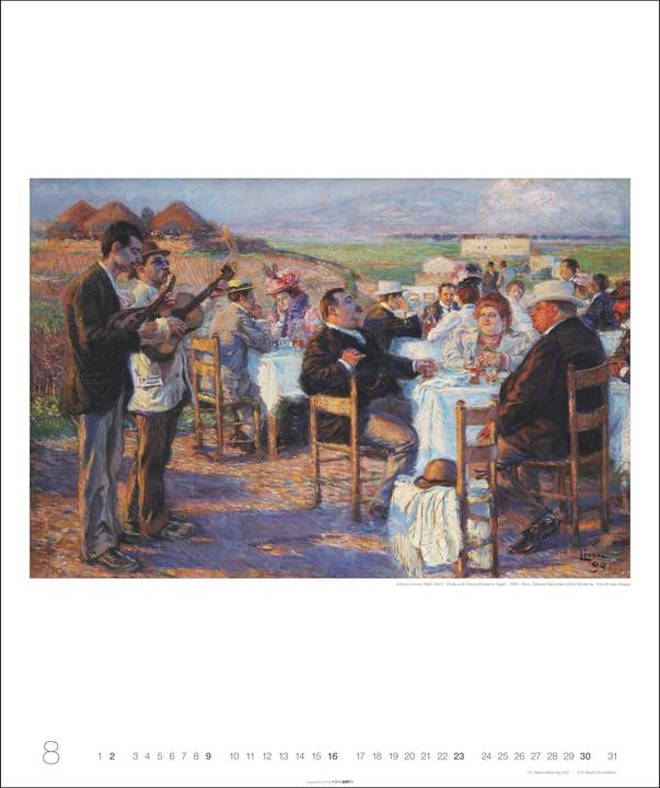 Produktbild Allegro - Musik in der Kunst Kalender 2026 (46 x 55 cm)