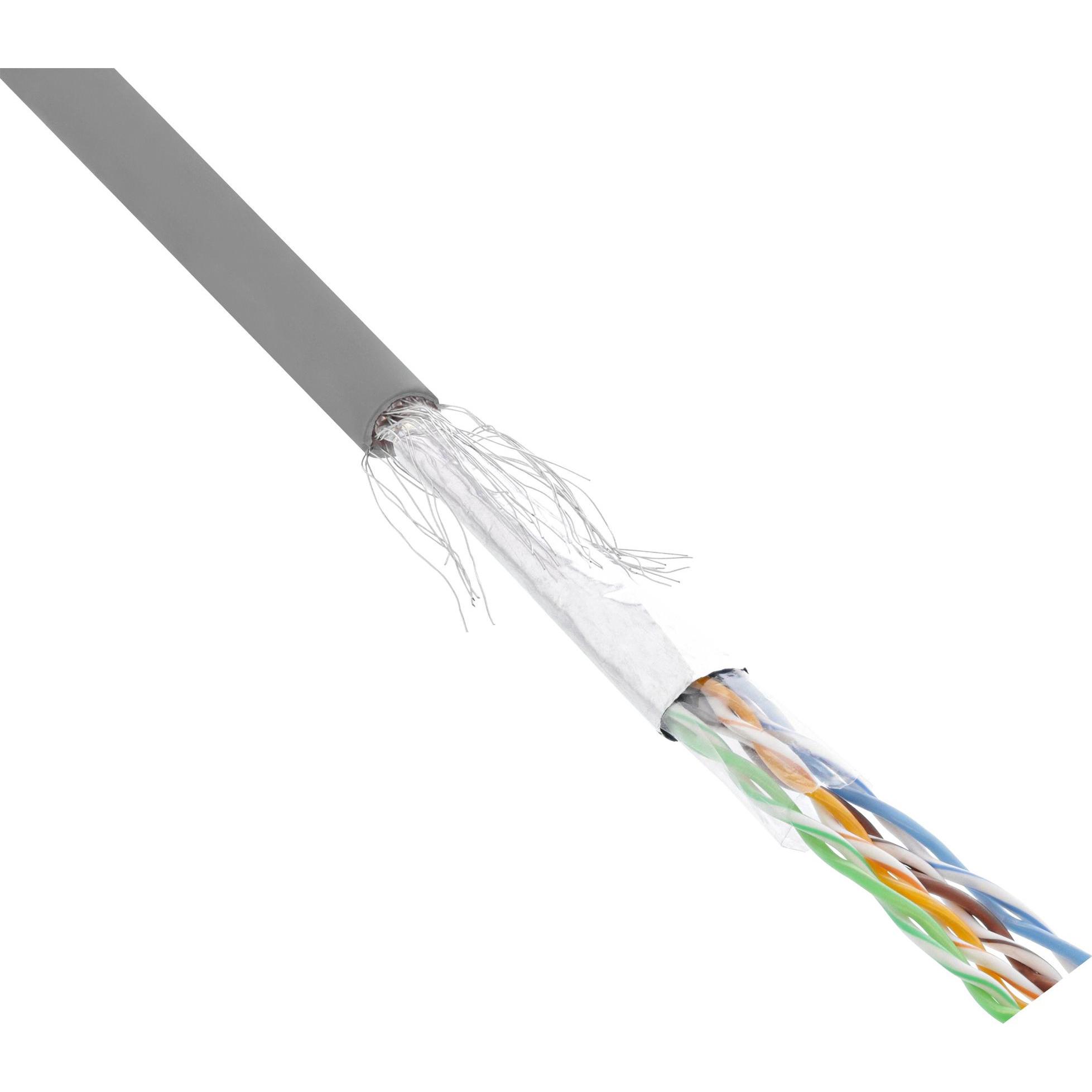 InLine Patchkabel Cat.5e (SF/UTP, CAT5e, 500 m), Netzwerkkabel