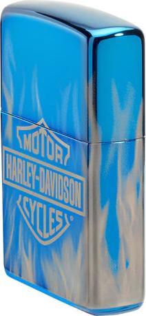 Actual product image Zippo Harley-Davidson Blue Fire