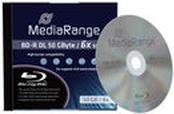 Image du produit MediaRange BD-R 6x double couche 50GB 1 pce (1 x)