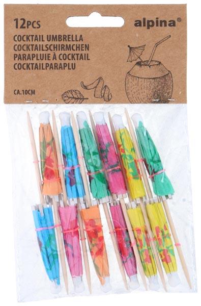 Cuisine Elegance Cocktail umbrella 12pcs 10cm