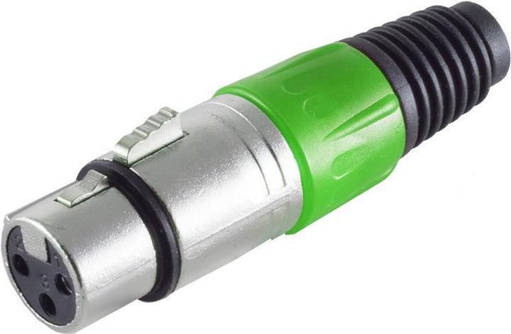 Shiverpeaks ®-BASIC-S---Coupleur XLR, vert
