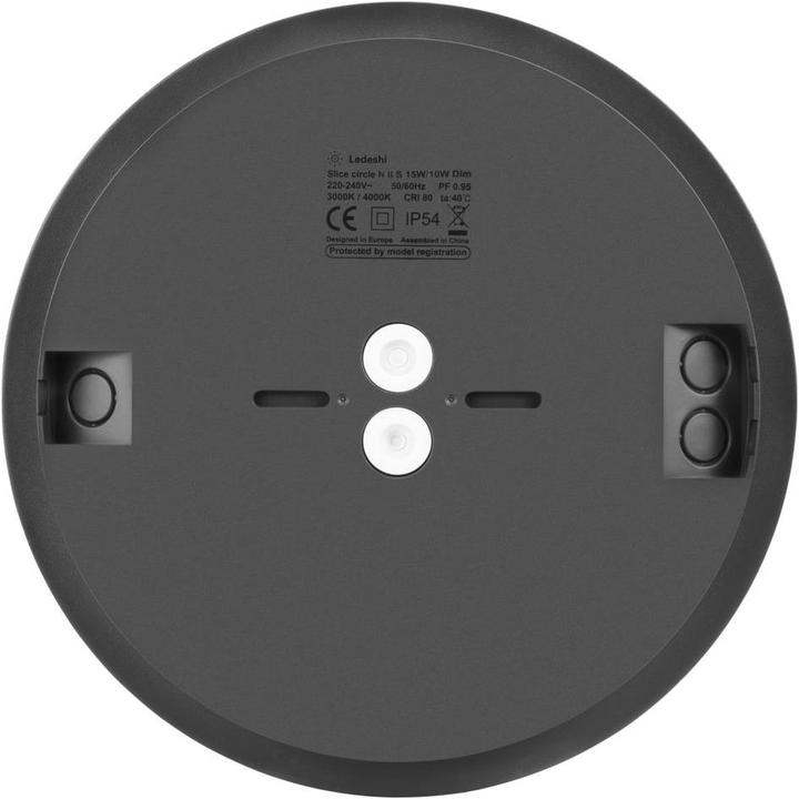 Produktbild Ledeshi SLICE CIRCLE N II anthrazit (1500 lm)