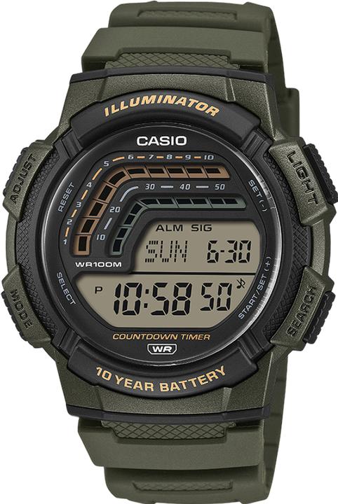Produktbild Casio WS-1800-3AVEF (Digitaluhr, 48.20 mm)