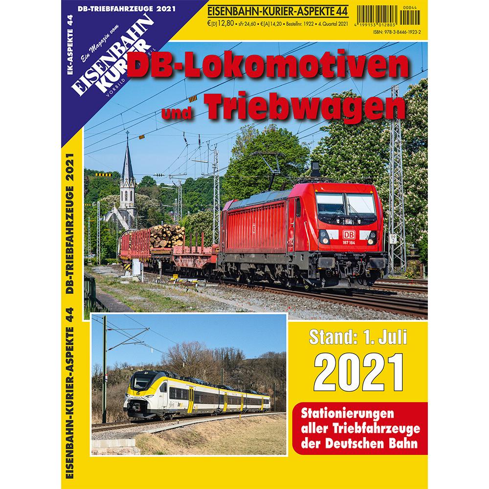 EK DB-Lokomotiven und Triebwagen - Stand 1. Juli 2021