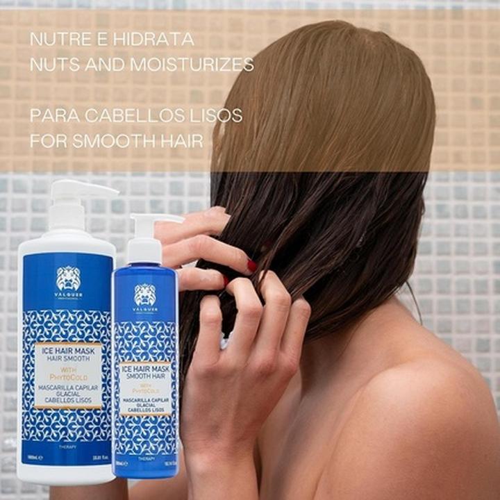 Immagine prodotto Valquer Válquer Maschera per capelli di ghiaccio per capelli lisci 300ml (300 ml)