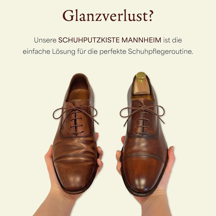 Produktbild Langer & Messmer Schuhputzkiste Mannheim mit 2 Fächern