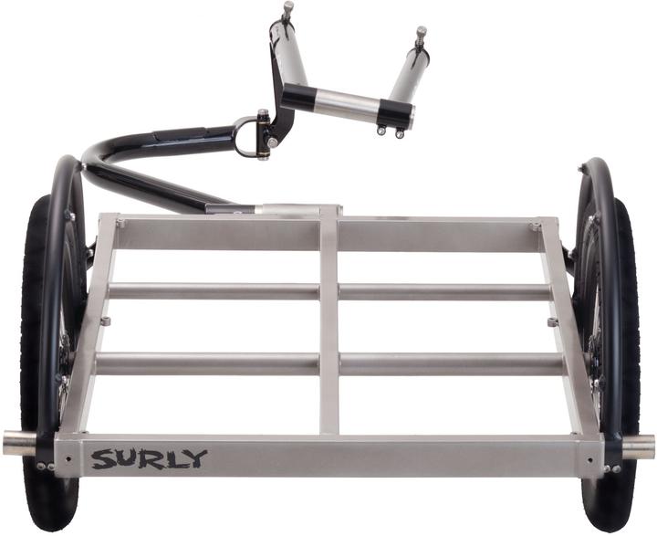 Actual product image Surly Bill Trailer, short, silver/black