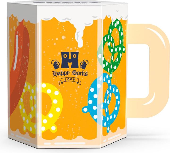 Actual product image Happy Socks 3-Pack Beer Glass Socks Gift Set (pack of 3, 41 - 46)